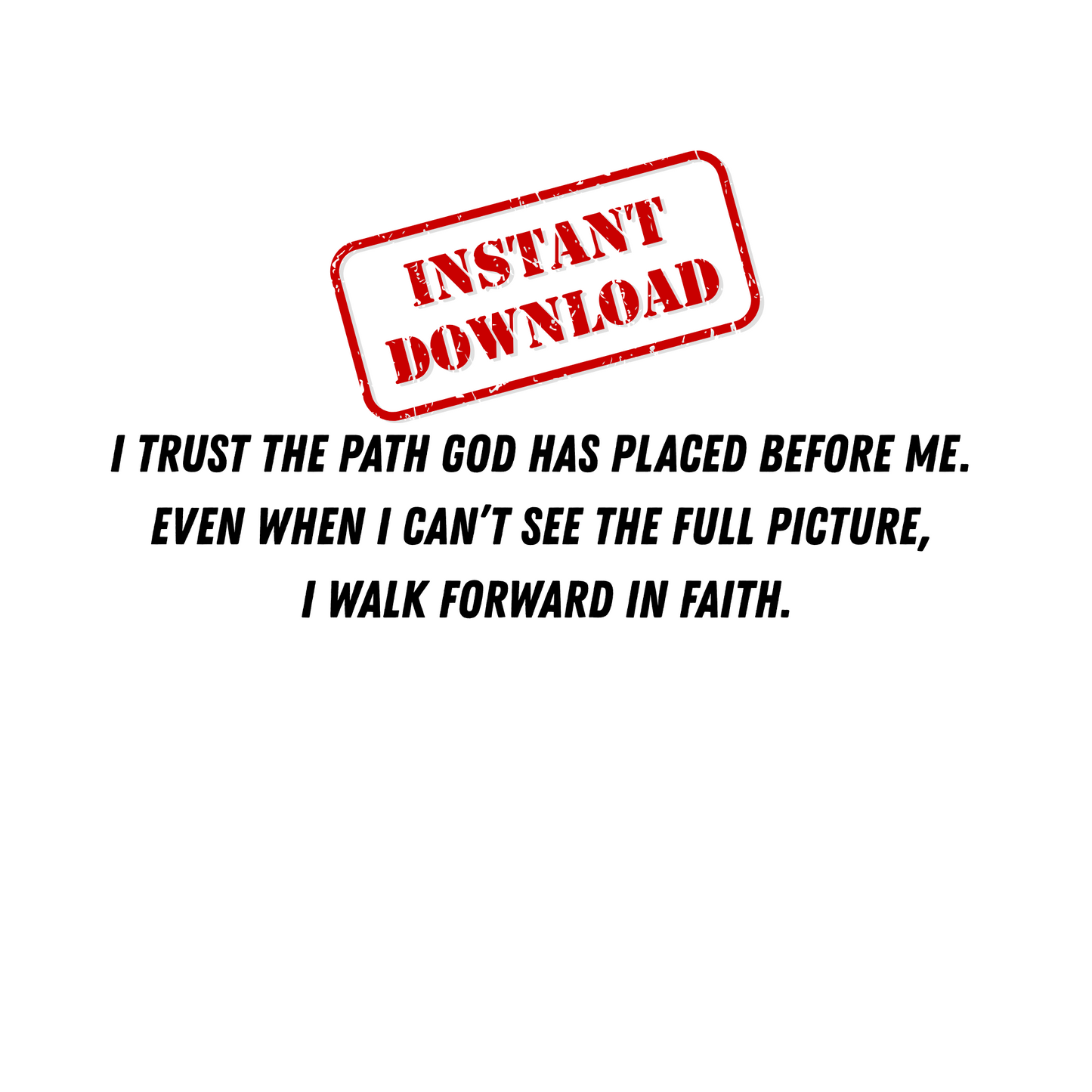 Led. Fueled. Built.” Printable Affirmation Card Set – Free Download